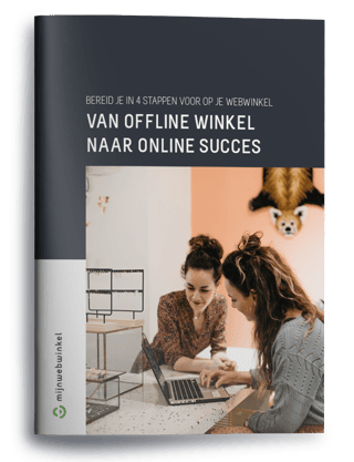 Cover van offline winkel naar online succes Cover van offline winkel naar online succes