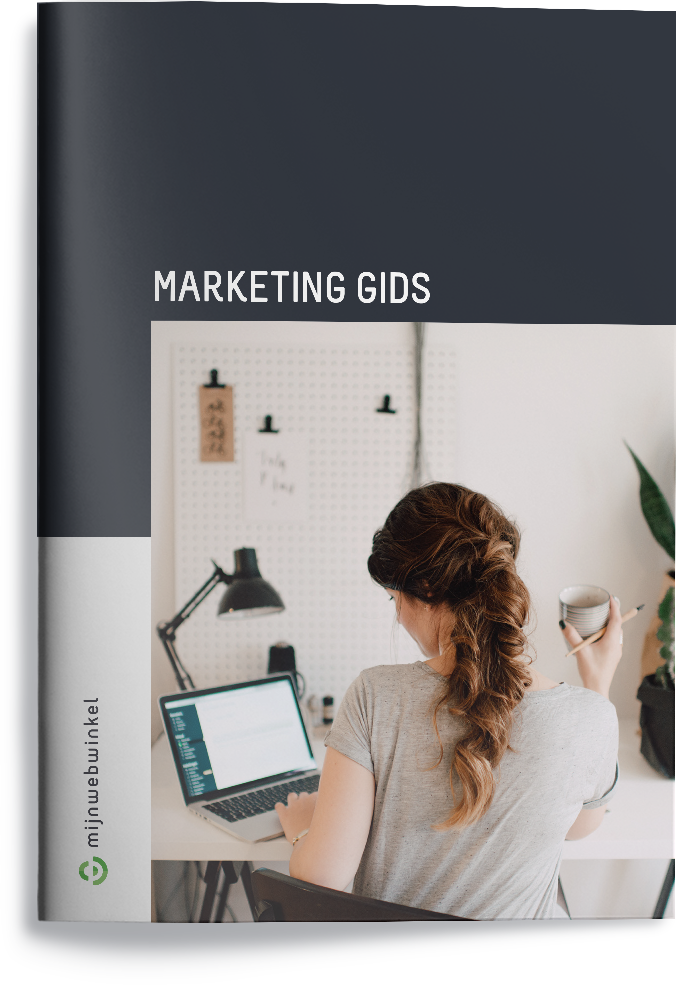 Marketing gids mock-up Marketing gids mock-up